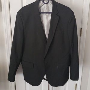 J. Ferrari Black Suit Jacket - Slim Fit
